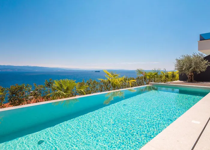 Heaven With Swimming Pool Appartement Opatija